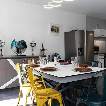 Apartman Spacieux Duplex Design - Centre Reims