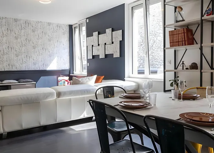 Apartment Spacieux Duplex Design - Centre